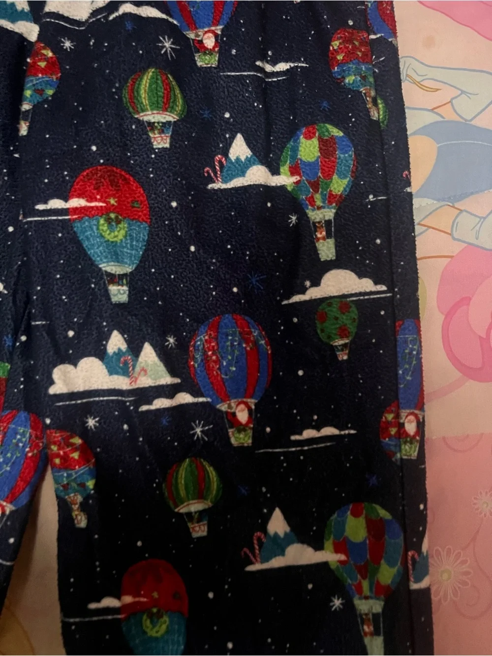 wonder nation Navy Hot Air Balloon Pajama Pants